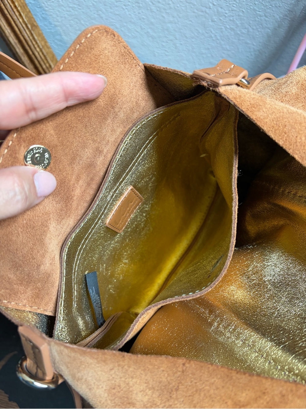 Casual Suede Bag - Picture 7 of 8